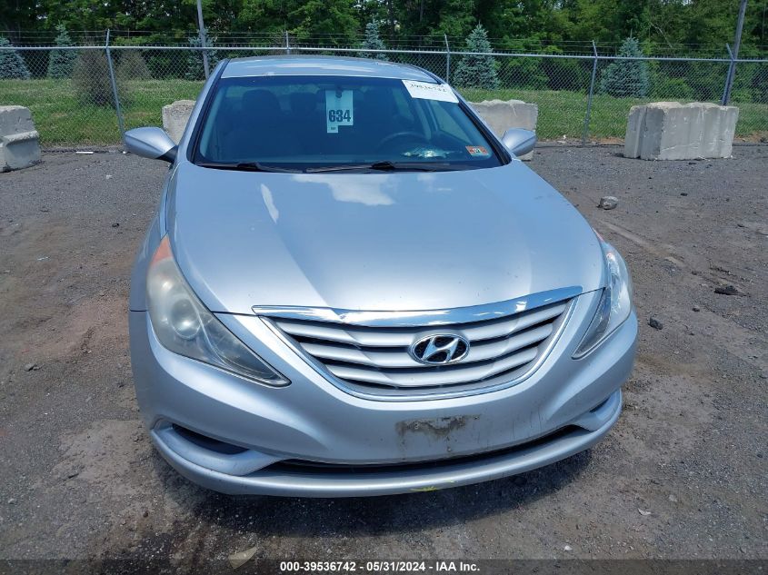 2012 Hyundai Sonata Gls VIN: 5NPEB4AC2CH434458 Lot: 39536742