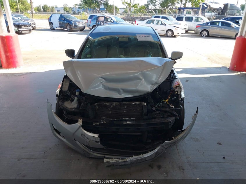 2013 Hyundai Elantra Gls VIN: 5NPDH4AE6DH328043 Lot: 39536762