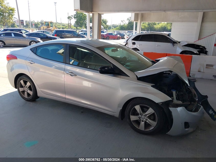 2013 Hyundai Elantra Gls VIN: 5NPDH4AE6DH328043 Lot: 39536762