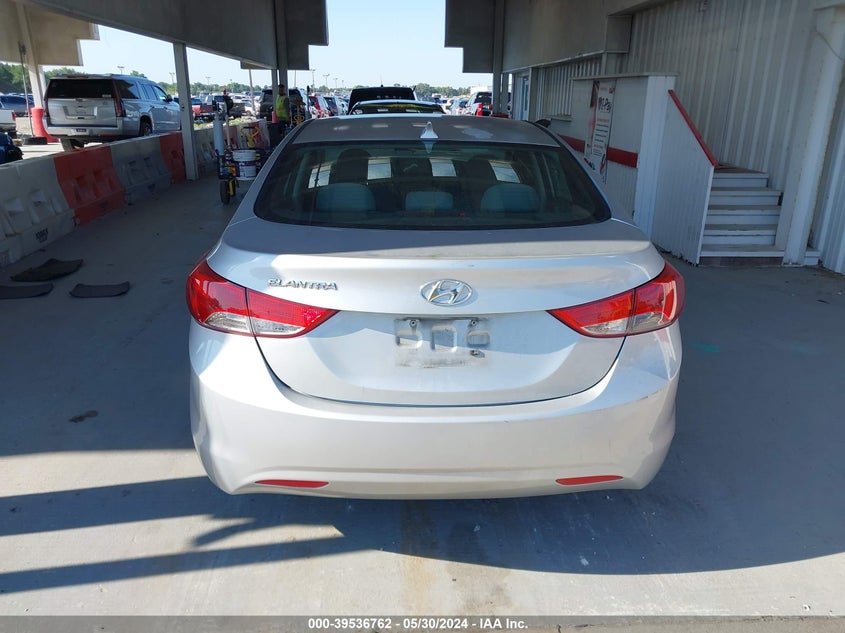 2013 Hyundai Elantra Gls VIN: 5NPDH4AE6DH328043 Lot: 39536762