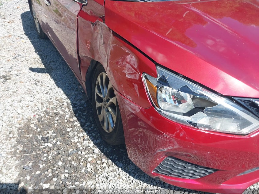 2018 Nissan Sentra Sv VIN: 3N1AB7AP5JY206069 Lot: 39536771