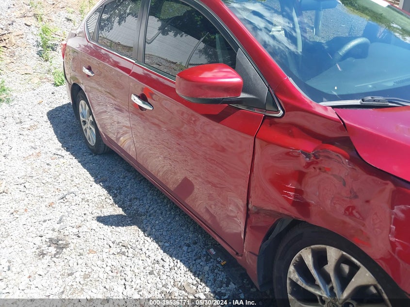 2018 Nissan Sentra Sv VIN: 3N1AB7AP5JY206069 Lot: 39536771