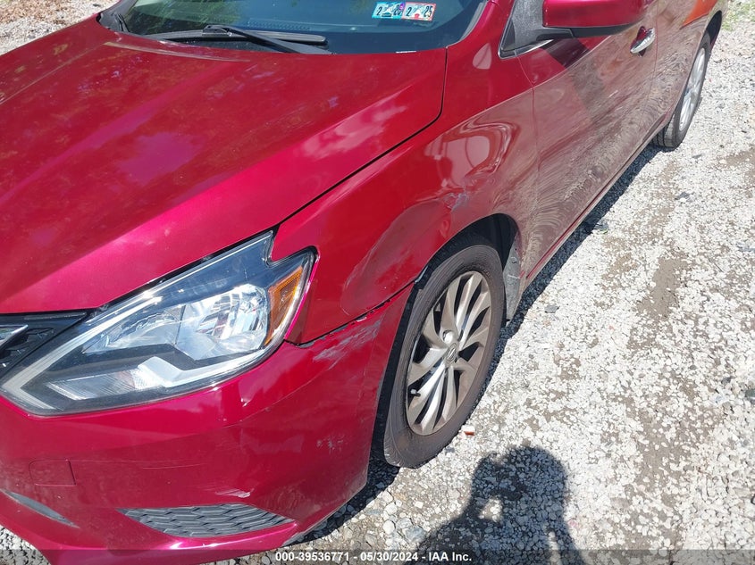 2018 Nissan Sentra Sv VIN: 3N1AB7AP5JY206069 Lot: 39536771