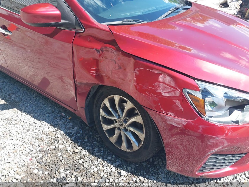 2018 Nissan Sentra Sv VIN: 3N1AB7AP5JY206069 Lot: 39536771