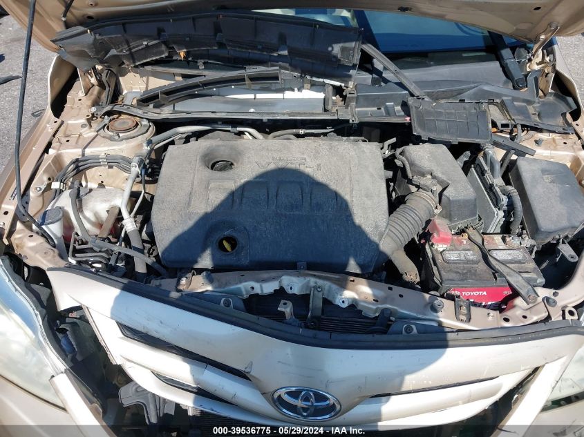 2011 Toyota Corolla Le VIN: JTDBU4EE2B9124939 Lot: 39536775