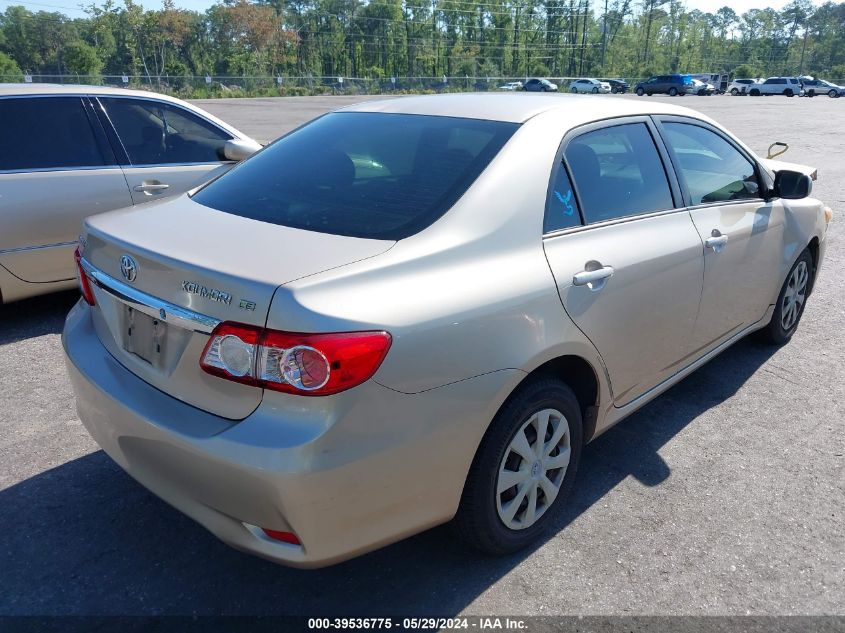 2011 Toyota Corolla Le VIN: JTDBU4EE2B9124939 Lot: 39536775