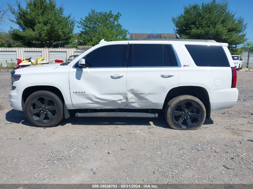 2017 Chevrolet Tahoe Lt VIN: 1GNSKBKC1HR218677 Lot: 39536783