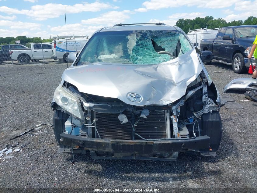 2013 Toyota Sienna Xle V6 8 Passenger VIN: 5TDYK3DC3DS386368 Lot: 39536784