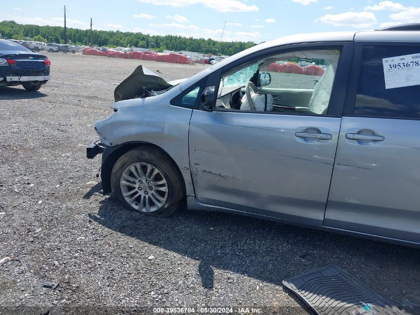 2013 Toyota Sienna Xle V6 8 Passenger VIN: 5TDYK3DC3DS386368 Lot: 39536784