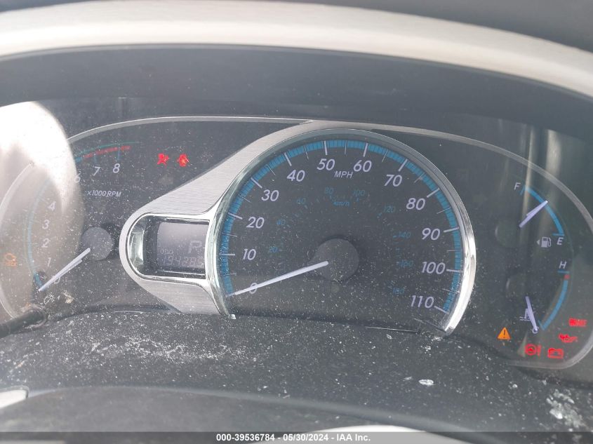 2013 Toyota Sienna Xle V6 8 Passenger VIN: 5TDYK3DC3DS386368 Lot: 39536784