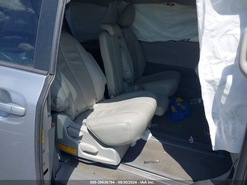 2013 Toyota Sienna Xle V6 8 Passenger VIN: 5TDYK3DC3DS386368 Lot: 39536784