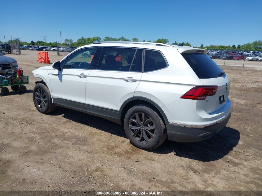 2023 Volkswagen Tiguan 2.0T Se VIN: 3VVNB7AX9PM124443 Lot: 39536802