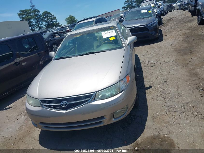 1999 Toyota Camry Solara Se V6 VIN: 2T1CF22P3XC255968 Lot: 39536805