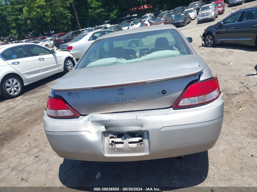 1999 Toyota Camry Solara Se V6 VIN: 2T1CF22P3XC255968 Lot: 39536805