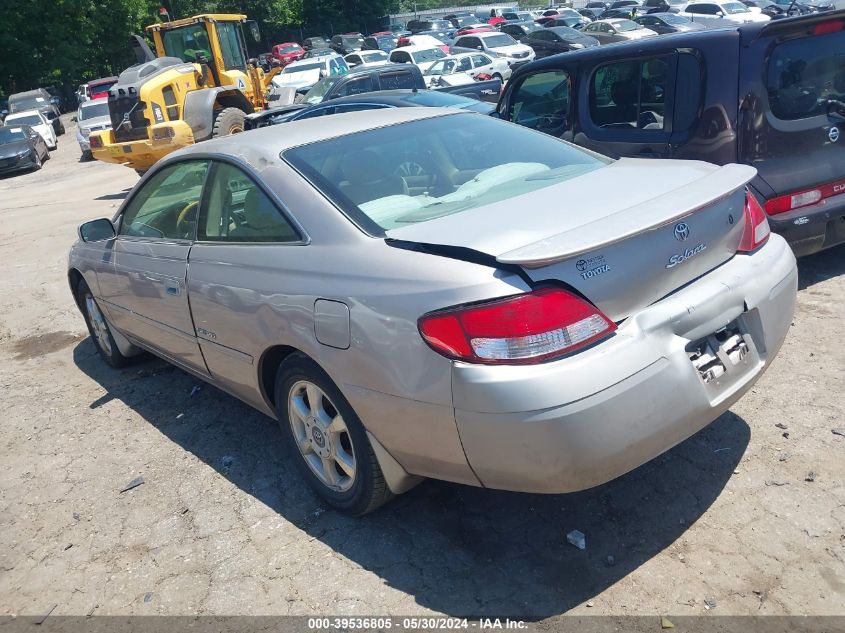 1999 Toyota Camry Solara Se V6 VIN: 2T1CF22P3XC255968 Lot: 39536805