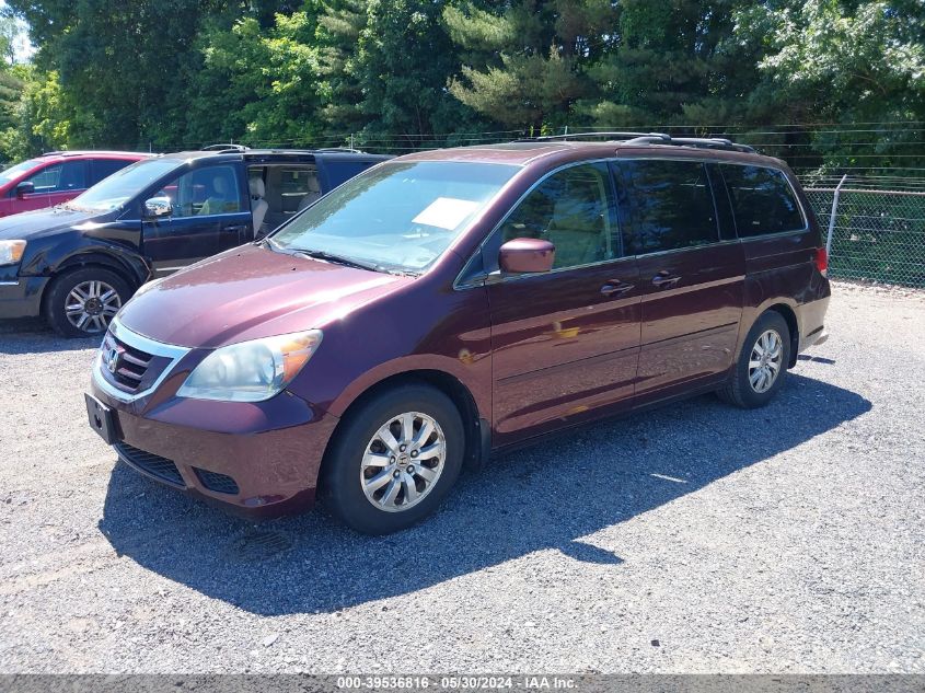 2010 Honda Odyssey Ex-L VIN: 5FNRL3H76AB017907 Lot: 39536816