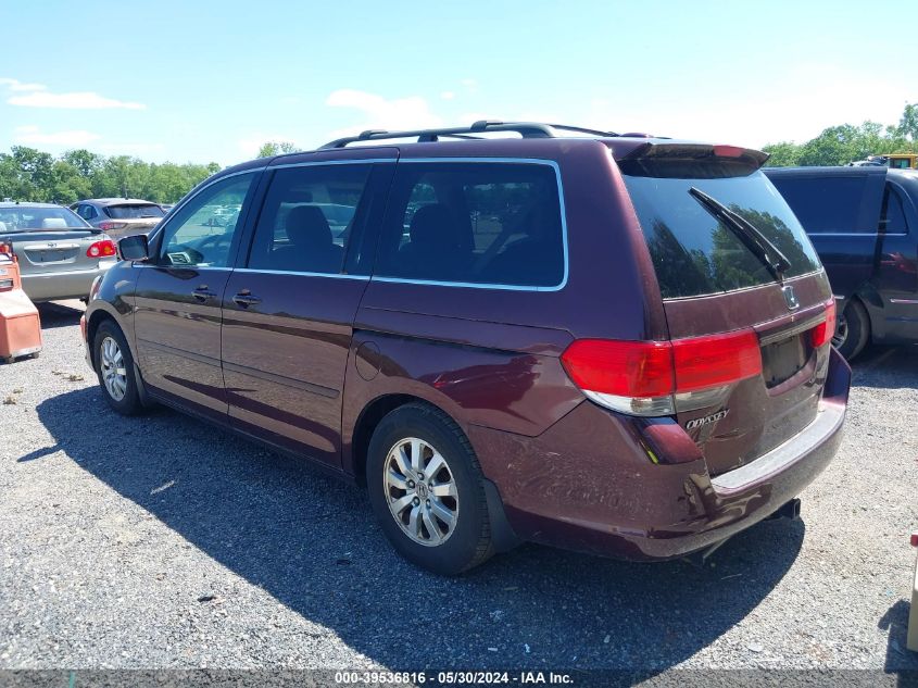 2010 Honda Odyssey Ex-L VIN: 5FNRL3H76AB017907 Lot: 39536816