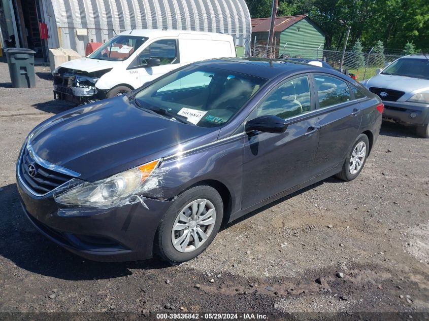 2011 Hyundai Sonata Gls VIN: 5NPEB4ACXBH186247 Lot: 39536842