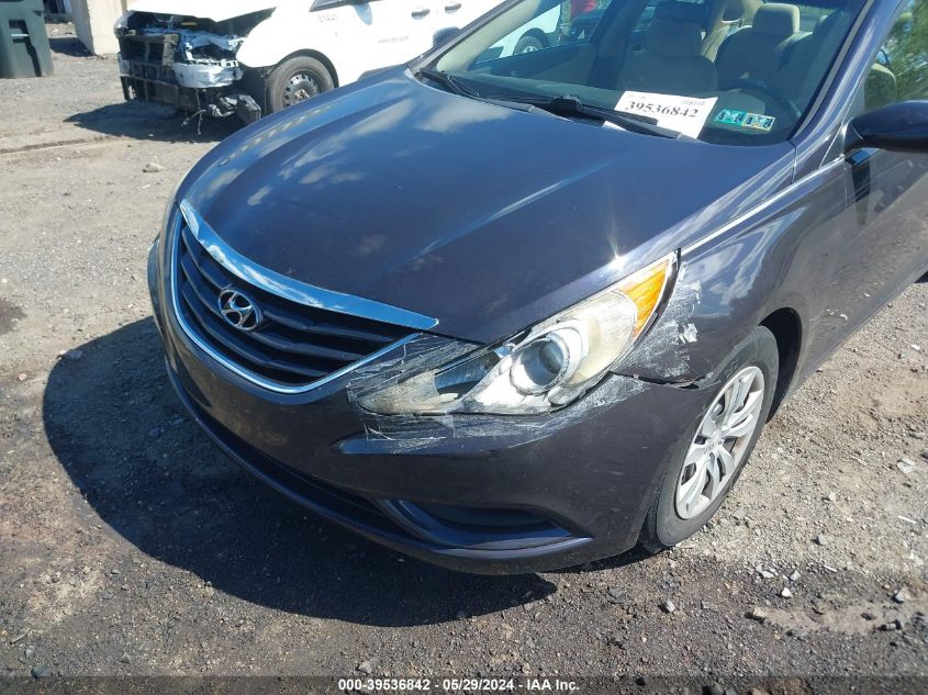 2011 Hyundai Sonata Gls VIN: 5NPEB4ACXBH186247 Lot: 39536842