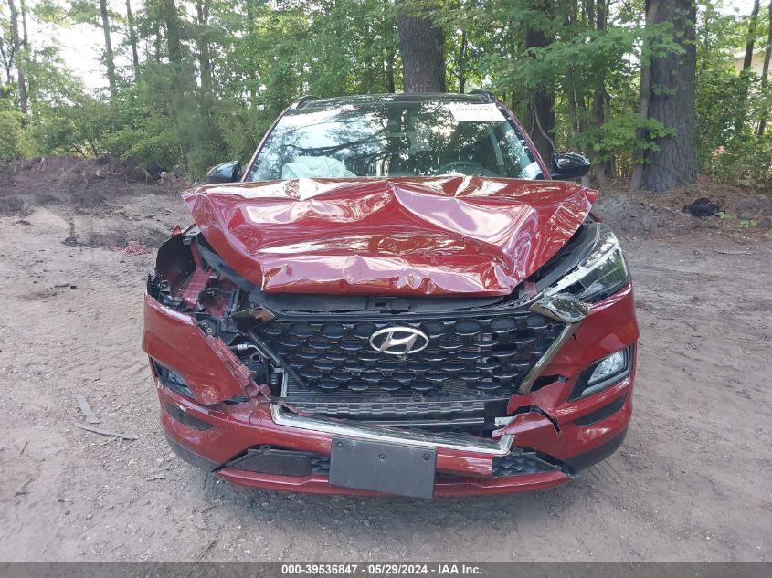 2019 Hyundai Tucson Night VIN: KM8J33AL9KU963931 Lot: 39536847