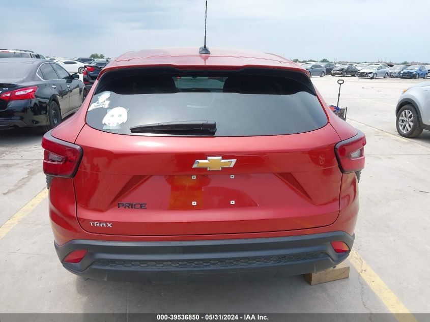 2024 Chevrolet Trax Fwd Sp VIN: KL77LFE21RC070151 Lot: 39536850