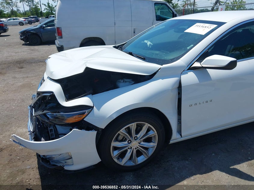 2020 Chevrolet Malibu Fwd Lt VIN: 1G1ZD5STXLF061172 Lot: 39536852