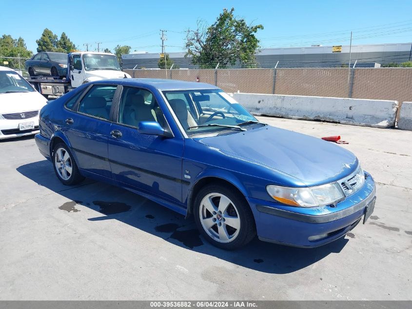 2002 Saab 9-3 Se VIN: YS3DF58K322030404 Lot: 39536882