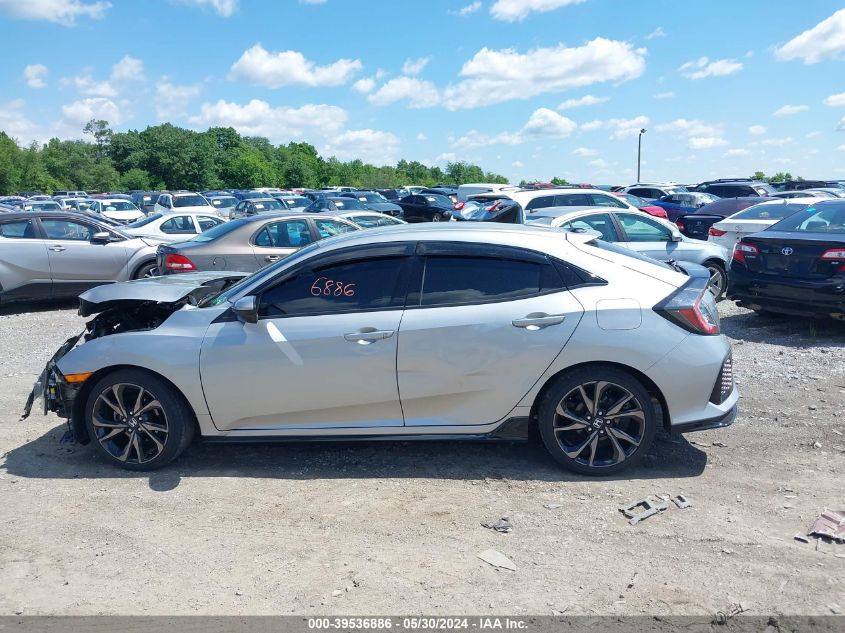 2019 Honda Civic Sport VIN: SHHFK7H41KU401421 Lot: 39536886