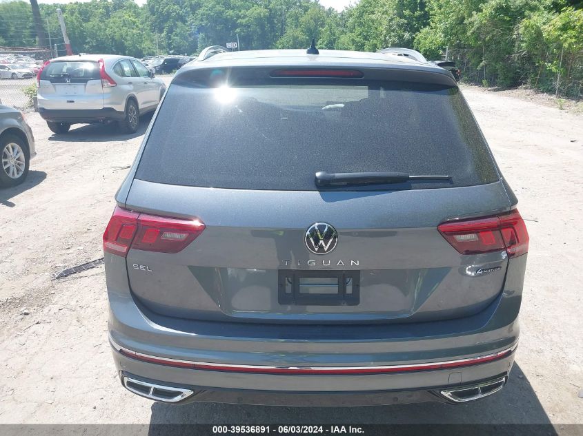 2023 Volkswagen Tiguan 2.0T Sel R-Line VIN: 3VV4B7AX2PM127647 Lot: 39536891