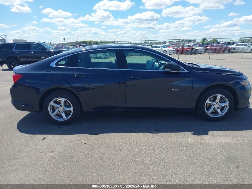 2017 Chevrolet Malibu 1Fl VIN: 1G1ZC5ST4HF257649 Lot: 39536900