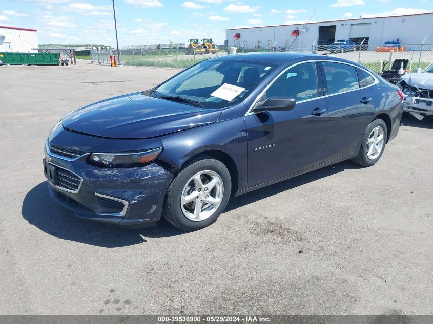 1G1ZC5ST4HF257649 2017 CHEVROLET MALIBU - Image 2