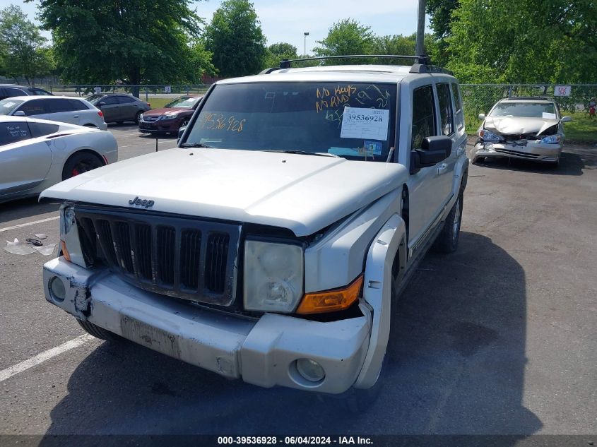 2006 Jeep Commander Limited VIN: 1J8HG58N86C189556 Lot: 39536928