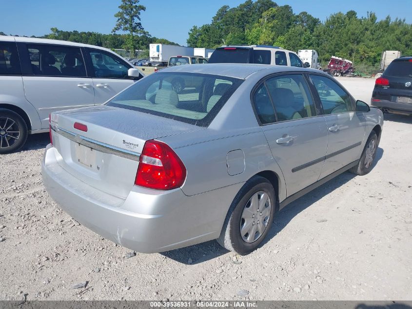 2005 Chevrolet Malibu VIN: 1G1ZS52F75F129107 Lot: 39536931