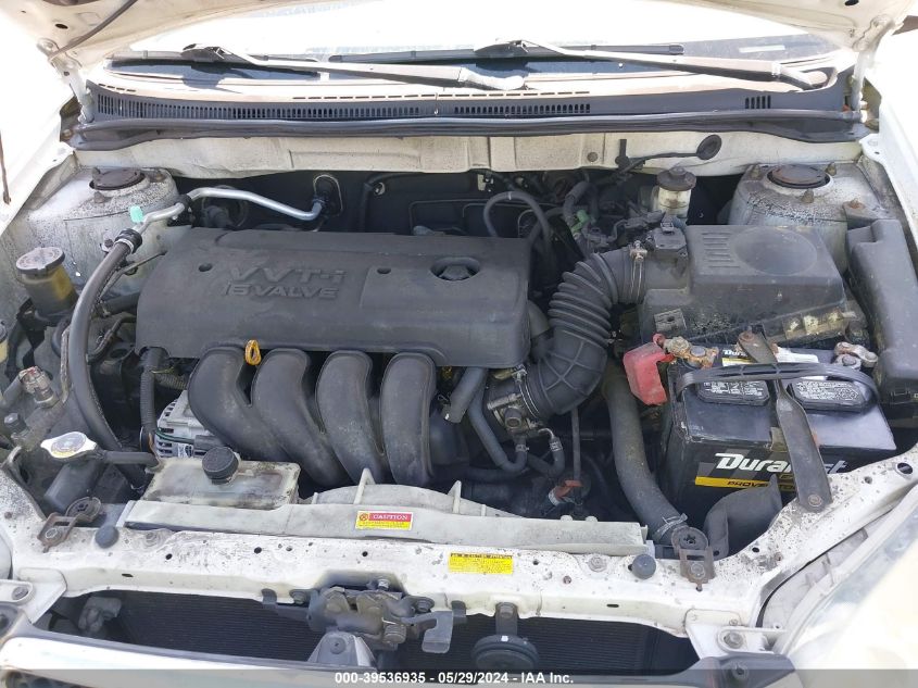 2005 Toyota Corolla Le VIN: 1NXBR32E45Z563122 Lot: 39536935