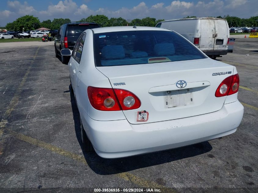 2005 Toyota Corolla Le VIN: 1NXBR32E45Z563122 Lot: 39536935