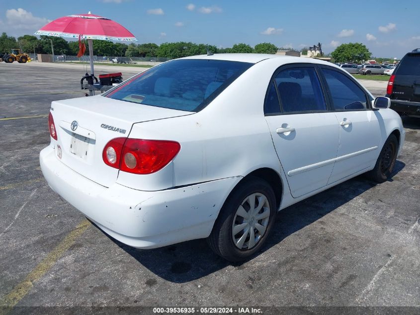 2005 Toyota Corolla Le VIN: 1NXBR32E45Z563122 Lot: 39536935