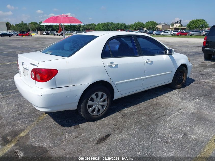 2005 Toyota Corolla Le VIN: 1NXBR32E45Z563122 Lot: 39536935