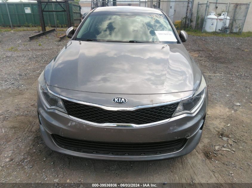 2016 Kia Optima Lx VIN: 5XXGT4L33GG097318 Lot: 39536936