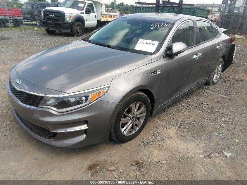 2016 Kia Optima Lx VIN: 5XXGT4L33GG097318 Lot: 39536936