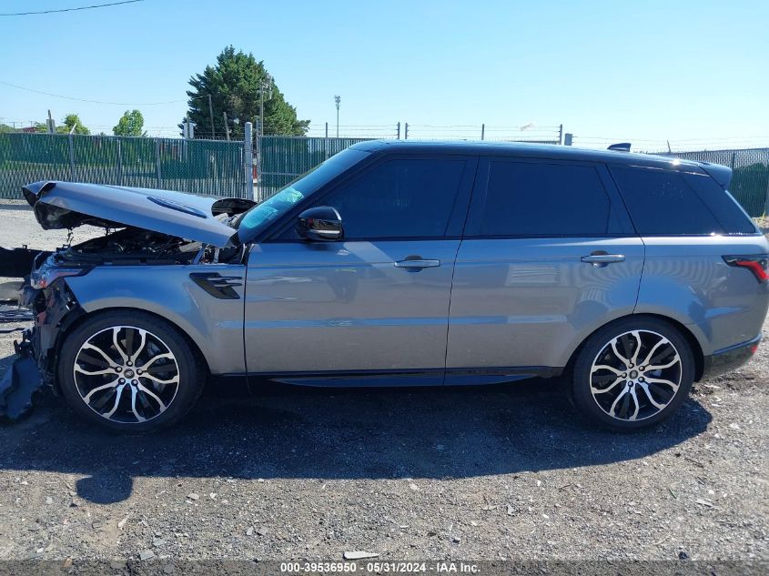 2022 Land Rover Range Rover Sport Hse Silver Edition Mhev VIN: SALWR2SU9NA203958 Lot: 39536950