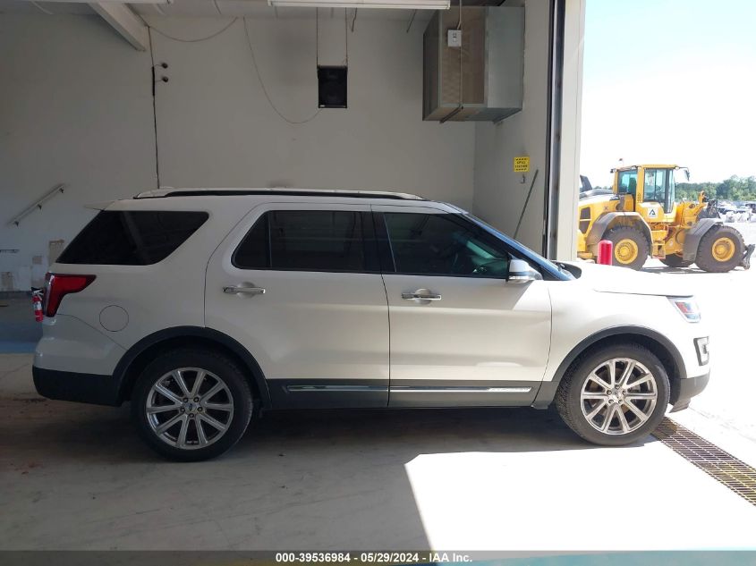 2016 Ford Explorer Limited VIN: 1FM5K7F81GGC89554 Lot: 39536984