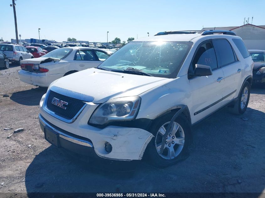 2009 GMC Acadia Sle-1 VIN: 1GKEV13D79J197661 Lot: 39536985