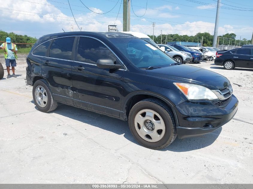 2010 Honda Cr-V Lx VIN: 5J6RE3H34AL028791 Lot: 39536993