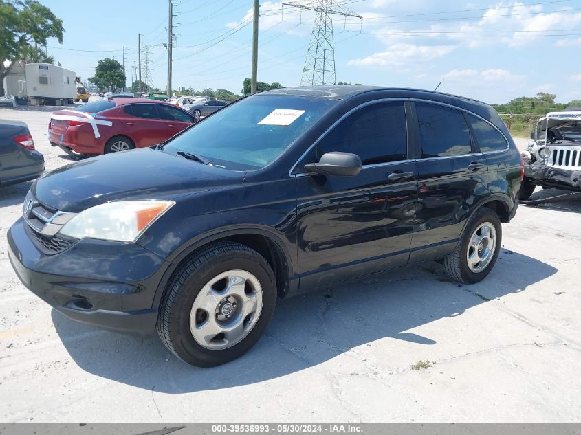 2010 Honda Cr-V Lx VIN: 5J6RE3H34AL028791 Lot: 39536993