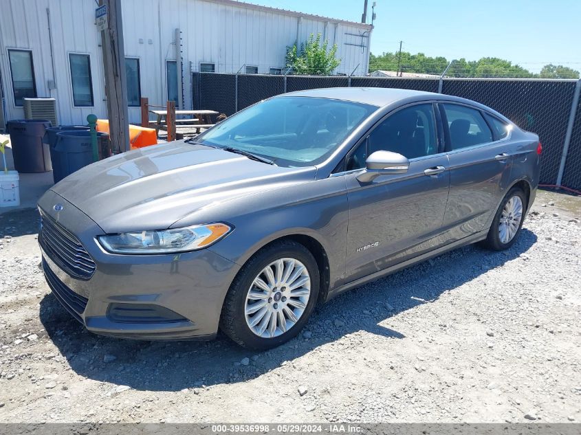 2013 Ford Fusion Hybrid Se VIN: 3FA6P0LU0DR249690 Lot: 39536998