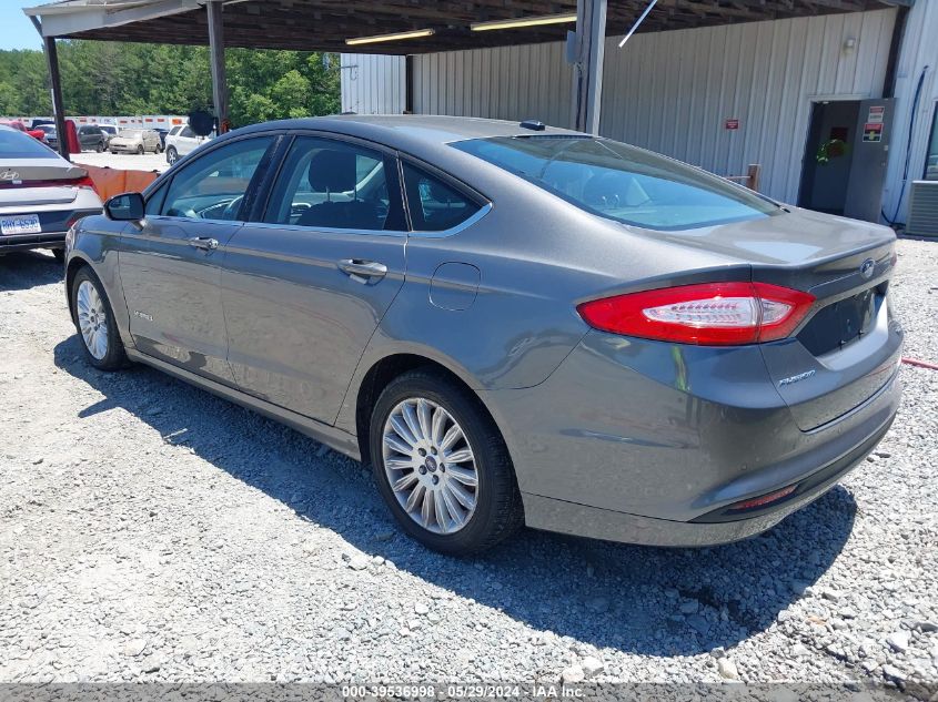 2013 Ford Fusion Hybrid Se VIN: 3FA6P0LU0DR249690 Lot: 39536998