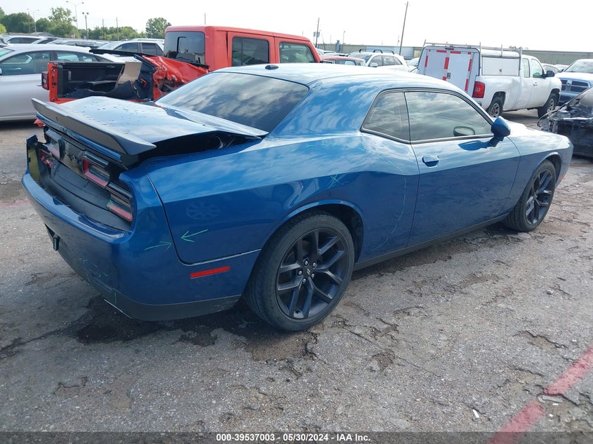 VIN 2C3CDZAG2LH179485 2020 DODGE CHALLENGER SXT