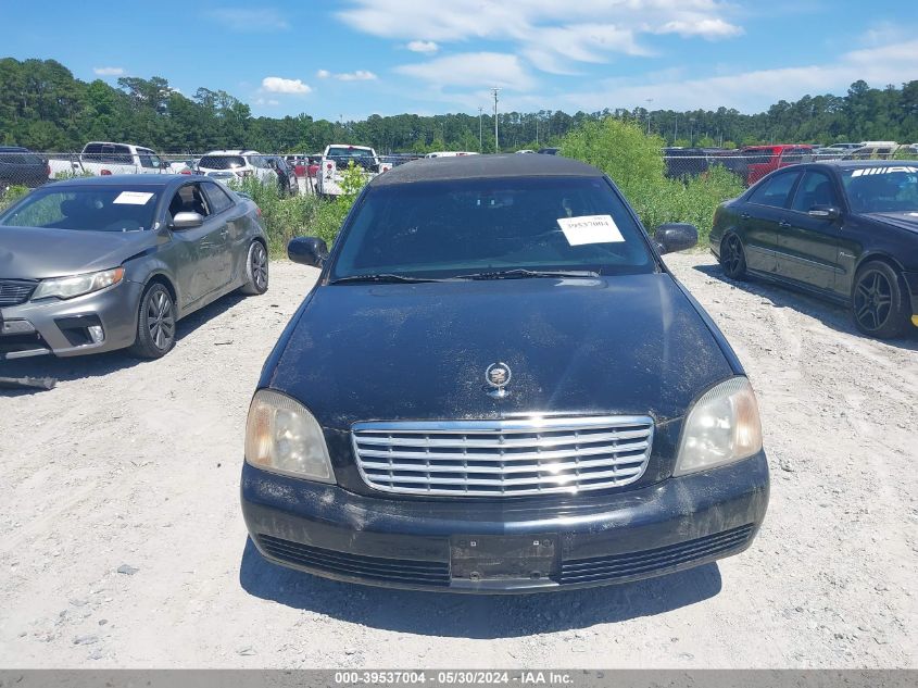 2001 Cadillac Deville Standard VIN: 1GEEH90Y61U550720 Lot: 39537004