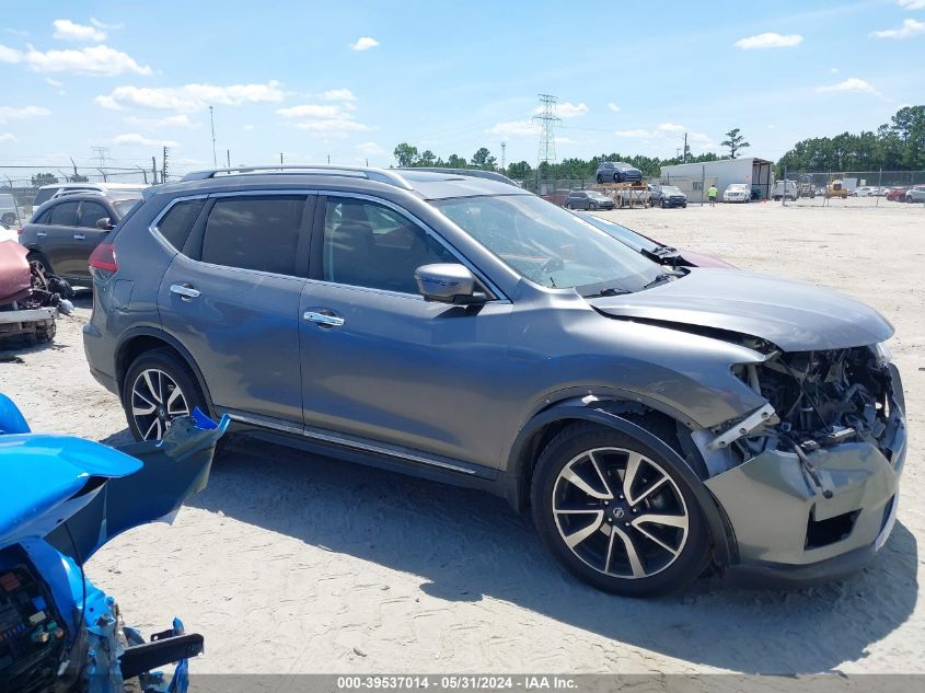 2019 Nissan Rogue Sl VIN: 5N1AT2MV8KC724593 Lot: 39537014