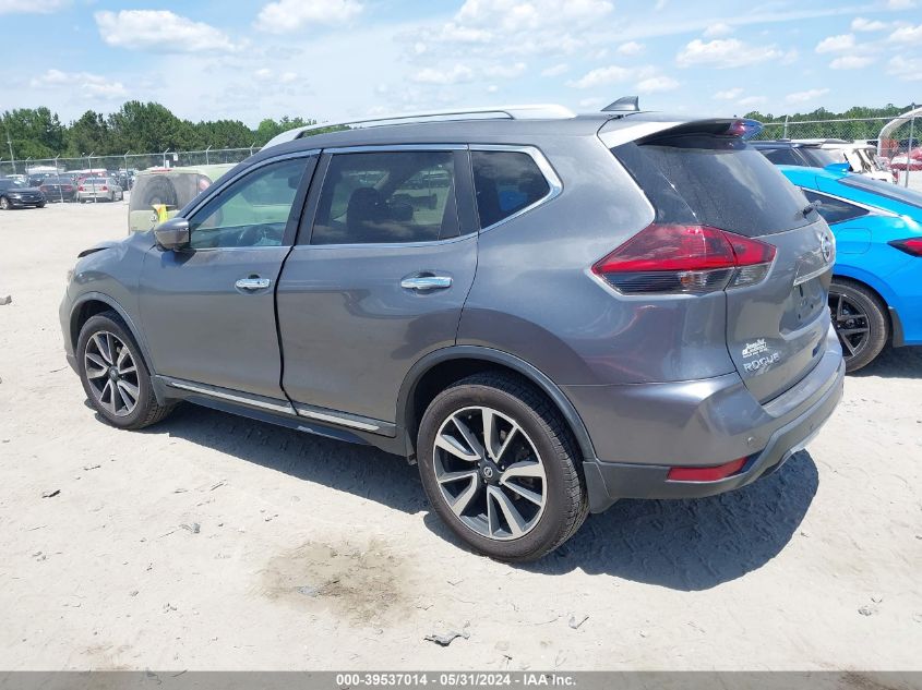 2019 Nissan Rogue Sl VIN: 5N1AT2MV8KC724593 Lot: 39537014